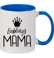 Kaffeepott Lieblings Mama , royal