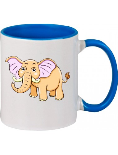Kindertasse Tasse, Elefant Elephant Tiere Tier Natur, Tasse Kaffee Tee, royal