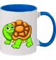 Kindertasse Tasse, Schildkröte Turtle Tiere Tier Natur, Tasse Kaffee Tee, royal