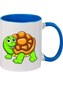 Kindertasse Tasse, Schildkröte Turtle Tiere Tier Natur, Tasse Kaffee Tee, royal