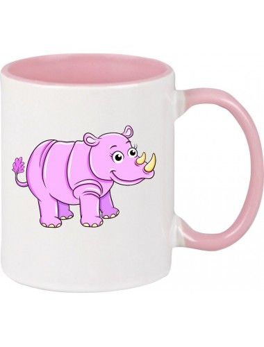 Kindertasse Tasse, Nashorn Rhino Tiere Tier Natur, Tasse Kaffee Tee