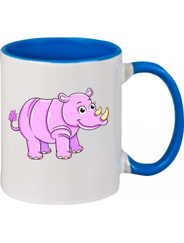 Kindertasse Tasse, Nashorn Rhino Tiere Tier Natur, Tasse Kaffee Tee, royal