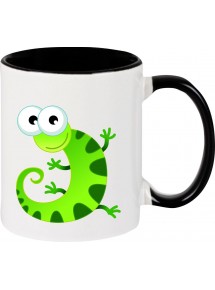 Kindertasse Tasse, Gecko Leguan Eidechse Tiere Tier Natur, Tasse Kaffee Tee