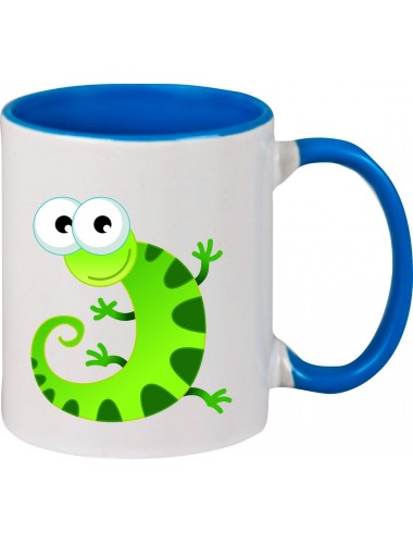 Kindertasse Tasse, Gecko Leguan Eidechse Tiere Tier Natur, Tasse Kaffee Tee, royal