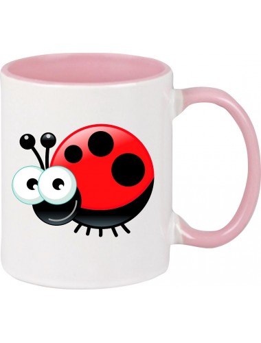 Kindertasse Tasse, Marienkäfer Siebenpunktkäfer Glückskäfer Tiere Tier Natur, Tasse Kaffee Tee