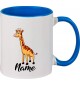 Kindertasse Tasse, Giraffe mit Wunschnamen Tiere Tier Natur, Tasse Kaffee Tee, royal