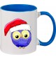 Kindertasse Tasse, Eule Owl Weihnachten Christmas Winter Schnee Tiere Tier Natur, Tasse Kaffee Tee, royal