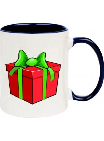 Kindertasse Tasse, Geschenk Präsent Mitbringsel Weihnachten Christmas Winter Schnee Tiere Tier Natur, Tasse Kaffee Tee
