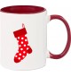 Kindertasse Tasse, Weihnachtssocke Christmas Sock Weihnachten Christmas Winter Schnee Tiere Tier Natur, Tasse Kaffee Tee