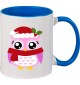 Kindertasse Tasse, Eule Owl Weihnachten Christmas Winter Schnee Tiere Tier Natur, Tasse Kaffee Tee, royal