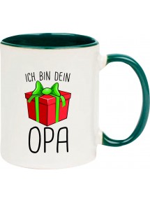 Kindertasse Tasse, Ich bin dein Geschenk Opa Weihnachten Geburtstag, Tasse Kaffee Tee