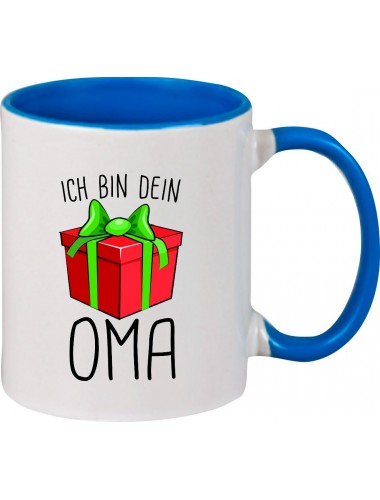 Kindertasse Tasse, Ich bin dein Geschenk Oma Weihnachten Geburtstag, Tasse Kaffee Tee