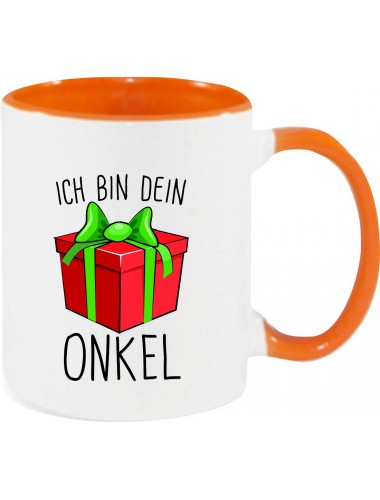 Kindertasse Tasse, Ich bin dein Geschenk Onkel Weihnachten Geburtstag, Tasse Kaffee Tee