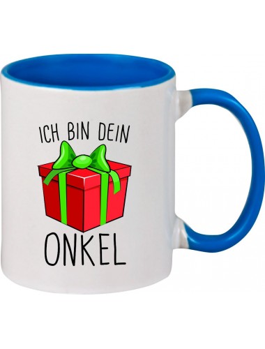 Kindertasse Tasse, Ich bin dein Geschenk Onkel Weihnachten Geburtstag, Tasse Kaffee Tee, royal