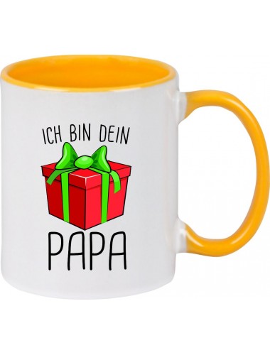Kindertasse Tasse, Ich bin dein Geschenk Papa Weihnachten Geburtstag, Tasse Kaffee Tee
