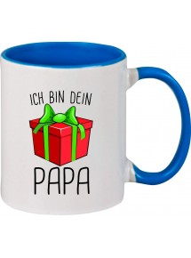 Kindertasse Tasse, Ich bin dein Geschenk Papa Weihnachten Geburtstag, Tasse Kaffee Tee, royal