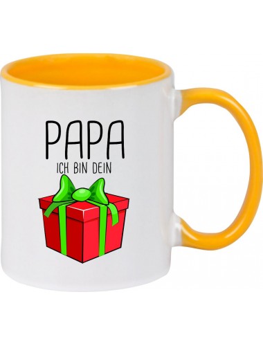 Kindertasse Tasse, Papa ich bin dein Geschenk Weihnachten Geburtstag, Tasse Kaffee Tee