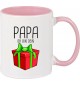 Kindertasse Tasse, Papa ich bin dein Geschenk Weihnachten Geburtstag, Tasse Kaffee Tee, rosa
