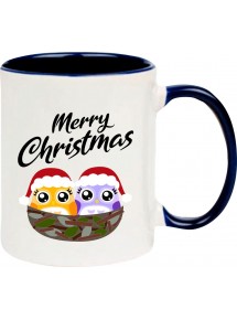 Kindertasse Tasse, Merry Christmas Eule Frohe Weihnachten, Tasse Kaffee Tee