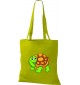 Kinder Tasche, Schildkröte Turtle Tiere Tier Natur, Tasche Beutel Shopper, kiwi