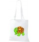 Kinder Tasche, Schildkröte Turtle Tiere Tier Natur, Tasche Beutel Shopper, weiss