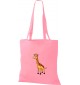 Kinder Tasche, Giraffe Tiere Tier Natur, Tasche Beutel Shopper, rosa