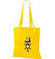Kinder Tasche, Katze Kater Kätzchen Cat Tiere Tier Natur, Tasche Beutel Shopper, gelb