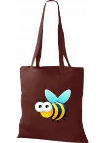 Kinder Tasche, Biene Wespe Bee Tiere Tier Natur, Tasche Beutel Shopper, braun