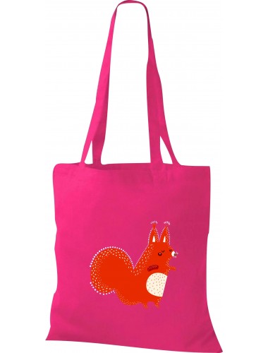 Kinder Tasche, Fuchs Fox Tiere Tier Natur, Tasche Beutel Shopper, fuchsia