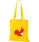 Kinder Tasche, Fuchs Fox Tiere Tier Natur, Tasche Beutel Shopper, gelb