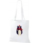 Kinder Tasche, Bär Bear Weihnachten Christmas Winter Schnee Tiere Tier Natur, Tasche Beutel Shopper, weiss