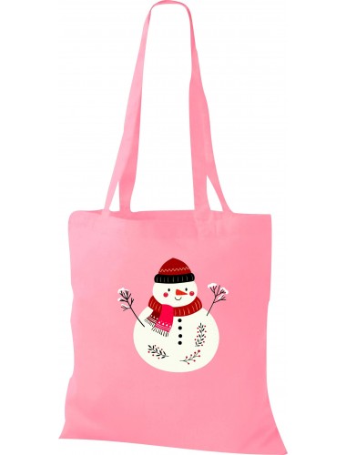 Kinder Tasche, Schneemann Snowman Weihnachten Christmas Winter Schnee Tiere Tier Natur, Tasche Beutel Shopper