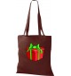 Kinder Tasche, Geschenk Präsent Mitbringsel Weihnachten Christmas Winter Schnee Tiere Tier Natur, Tasche Beutel Shopper