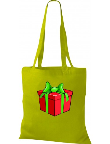 Kinder Tasche, Geschenk Präsent Mitbringsel Weihnachten Christmas Winter Schnee Tiere Tier Natur, Tasche Beutel Shopper, kiwi