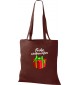Kinder Tasche, Frohe Weihnachten Geschenk Merry Christmas, Tasche Beutel Shopper, braun