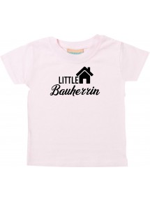 Baby Kids-T, Little Bauherrin Hausbau zu Haus, rosa, 0-6 Monate
