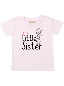 Baby Kids-T, Little Síster Kleine Schwester, rosa, 0-6 Monate