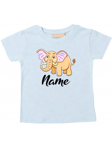 Baby Kids-T, Elefant Elephant mit Wunschnamen Tiere Tier Natur
