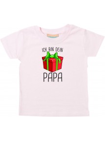 Baby Kids-T, Ich bin dein Geschenk Papa Weihnachten Geburtstag, rosa, 0-6 Monate