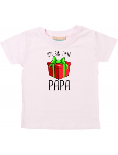 Baby Kids-T, Ich bin dein Geschenk Papa Weihnachten Geburtstag, rosa, 0-6 Monate
