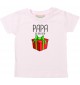 Baby Kids-T, Papa ich bin dein Geschenk Weihnachten Geburtstag, rosa, 0-6 Monate