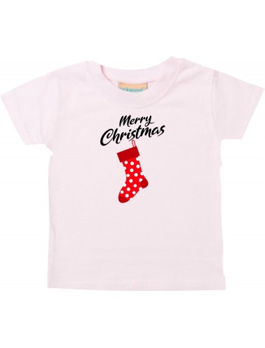 Baby Kids-T, Merry Christmas Weihnachtssocke Frohe Weihnachten