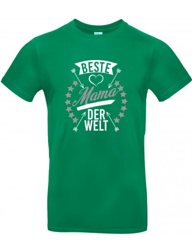 Unisex T Shirt, beste Mama der Welt, Familie, kelly, L