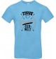 Unisex T Shirt, beste Cousine der Welt, Familie, hellblau, L