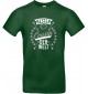 Unisex T Shirt, bester Cousin der Welt, Familie, grün, L
