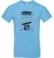 Unisex T Shirt, bester Freund der Welt, Familie, hellblau, L