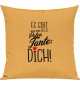 Sofa Kissen, es gibt nur eine beste Patentante: DICH, Kuschelkissen Couch Deko, Farbe gelb