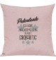 Sofa Kissen, Patentante ich habe nachgemessen du bist Großartig, Kuschelkissen Couch Deko, Farbe rosa