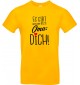 Unisex T Shirt, es gibt nur eine beste Oma: DICH, Familie, gelb, L