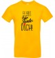 Unisex T Shirt, es gibt nur eine beste Patentante: DICH, Familie, gelb, L